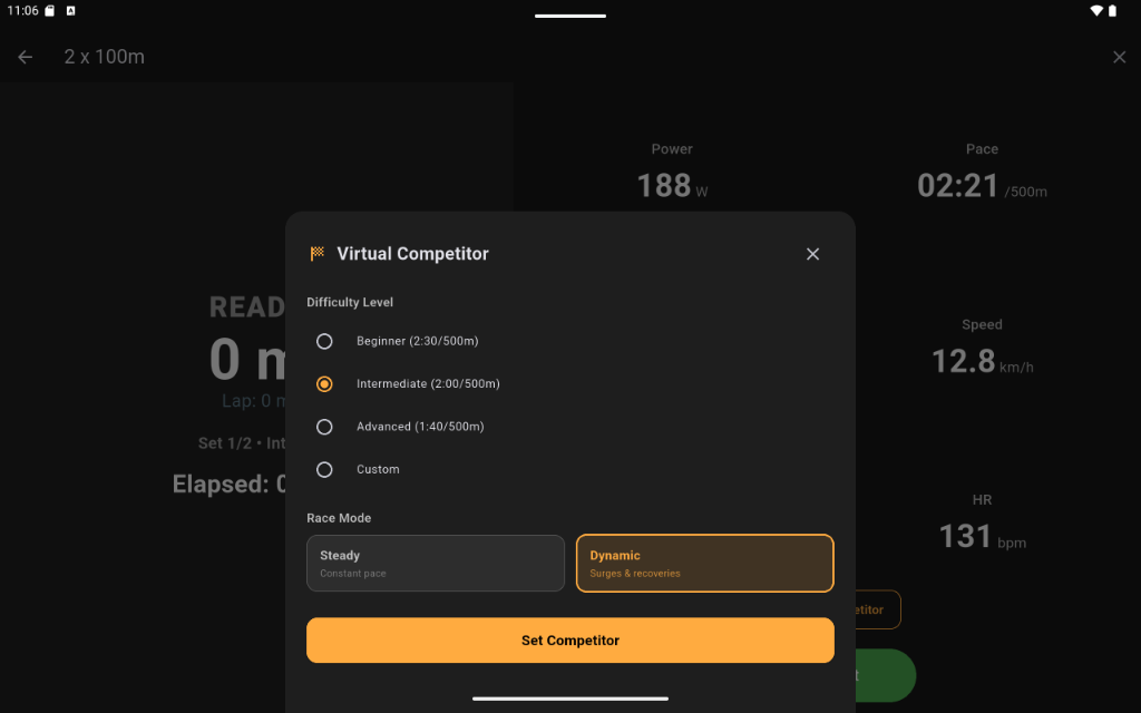 Virtual Competitor